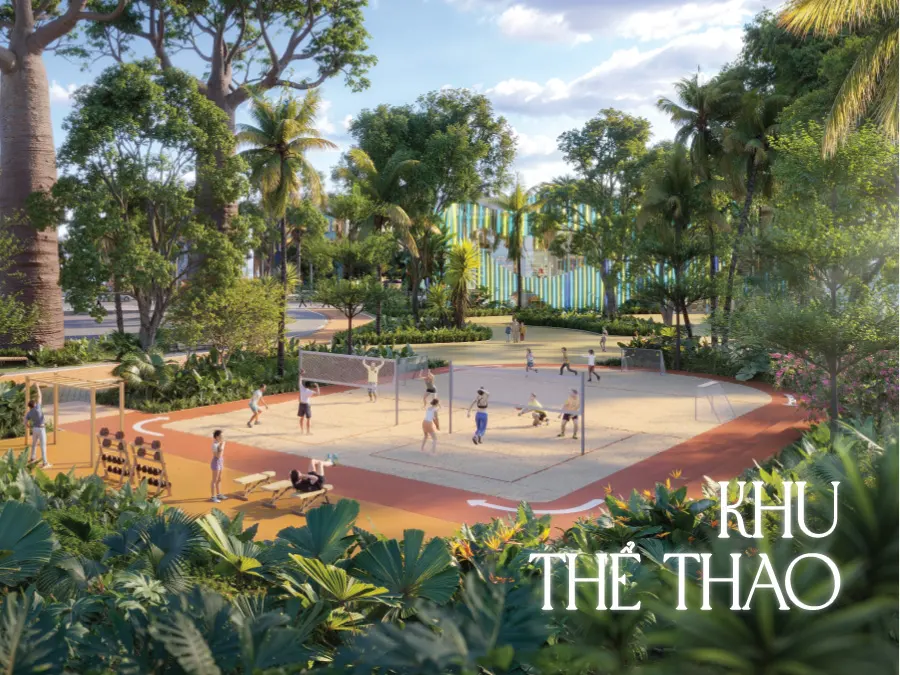 Khu thể thao tại La Tiên Villa