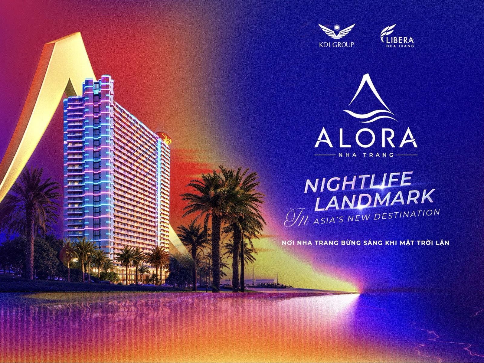 Dự án Alora Nha Trang – căn hộ biển Nightlife Landmark tại Libera Nha Trang