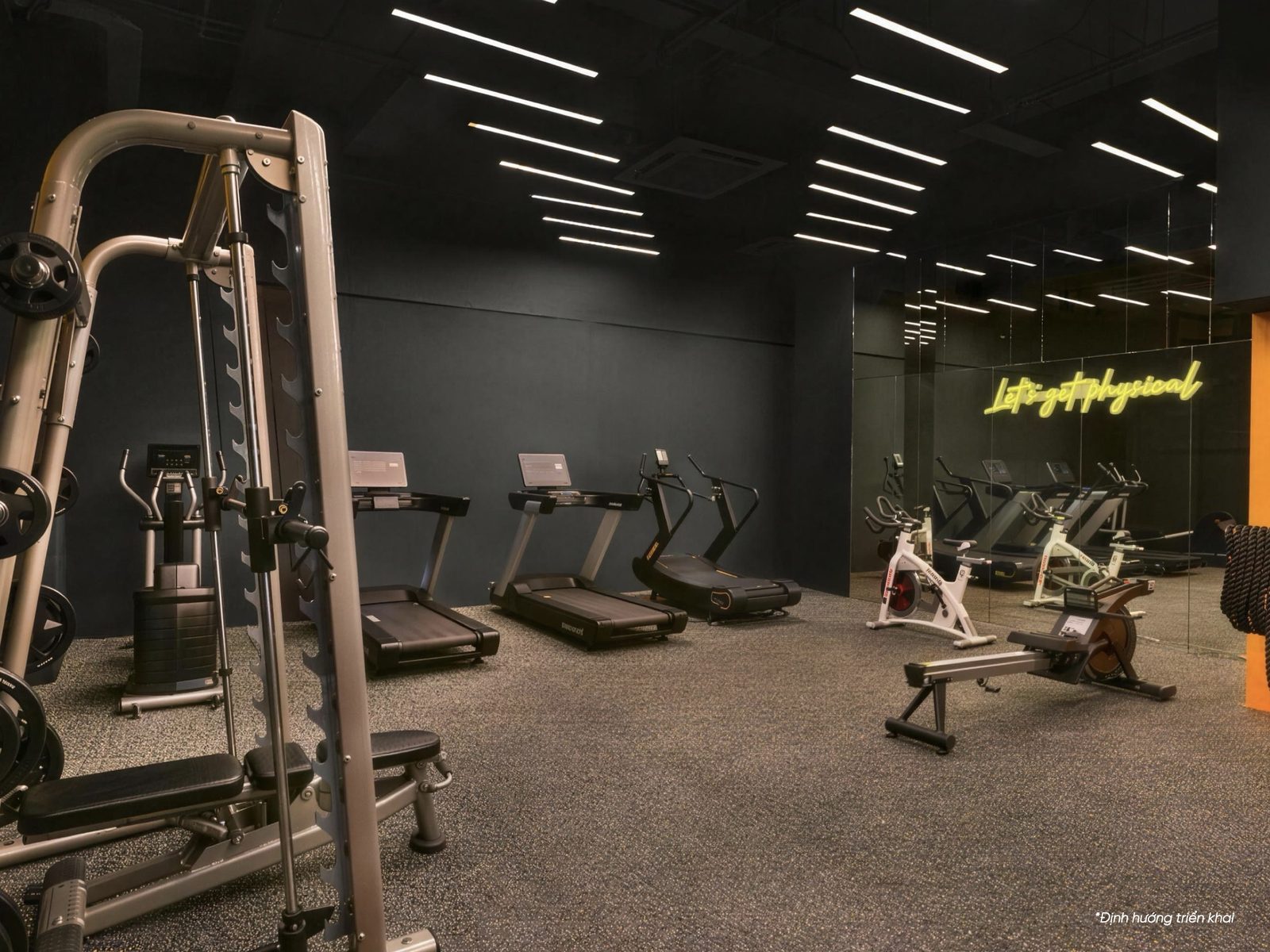 Phòng gym trong tòa