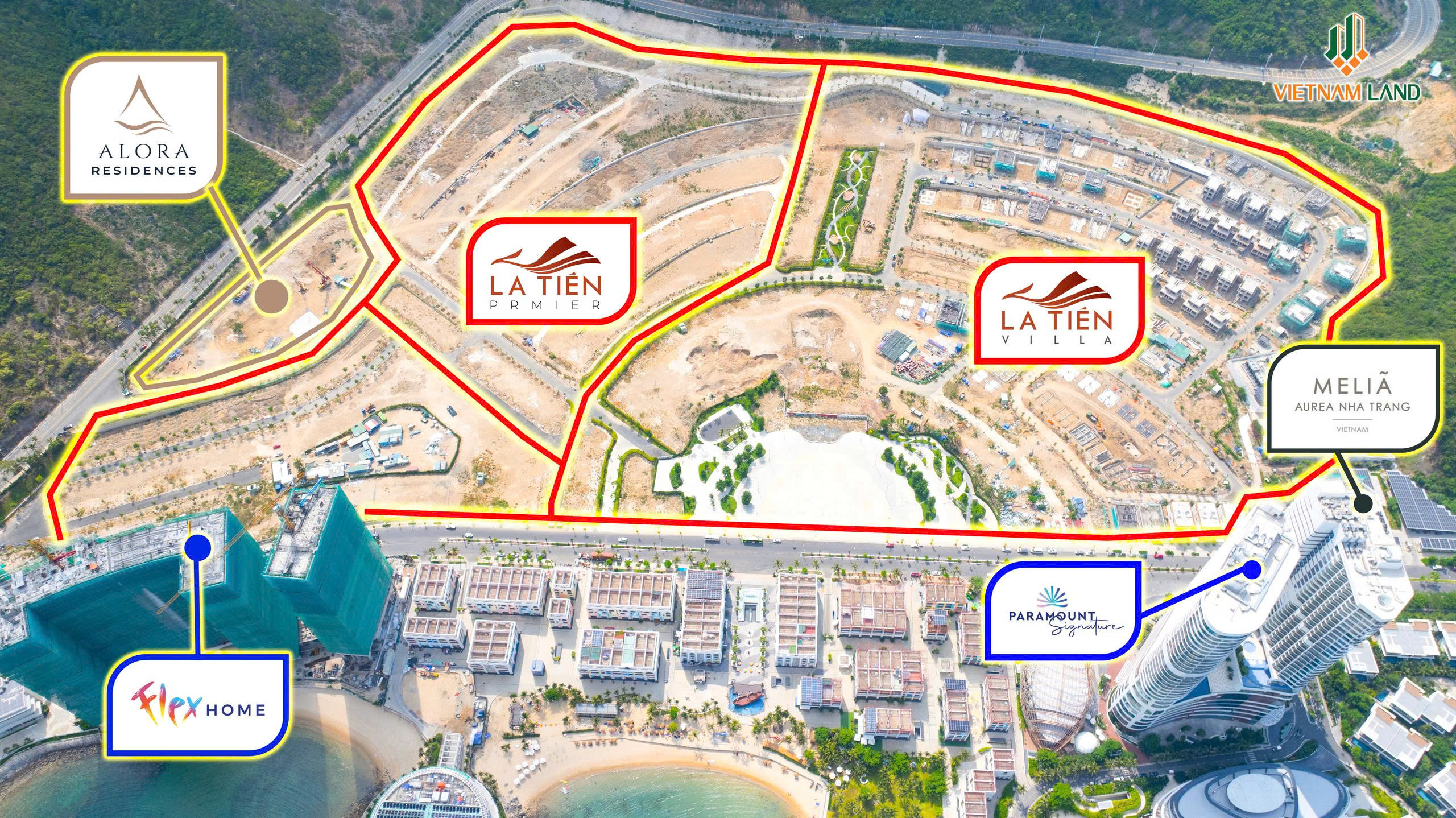 Tiến độ Alora Nha Trang trong tổng thể Libera Nha Trang Tháng 8/2026