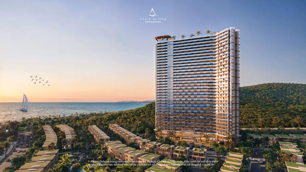 Căn hộ Alora Nha Trang trong quần thể nghỉ dưỡng Vega City