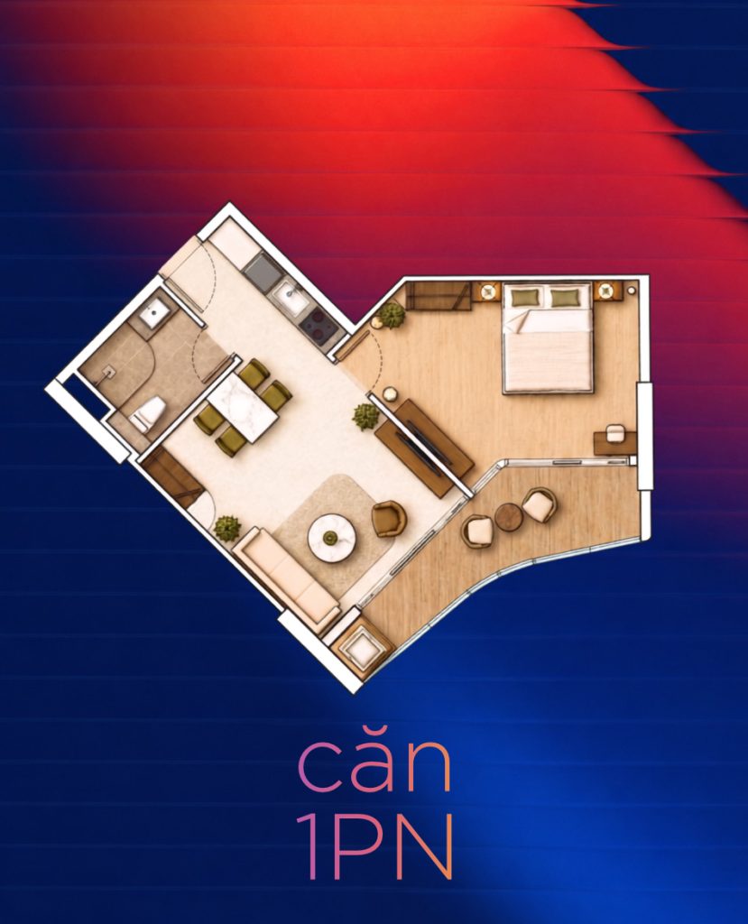 layout 1pn alora nha trang